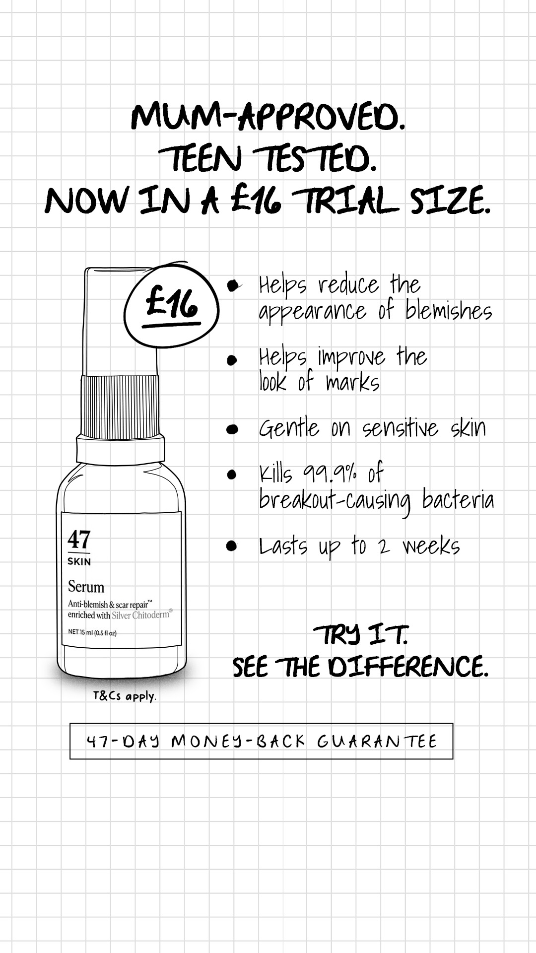 47Skin Facebook ad
