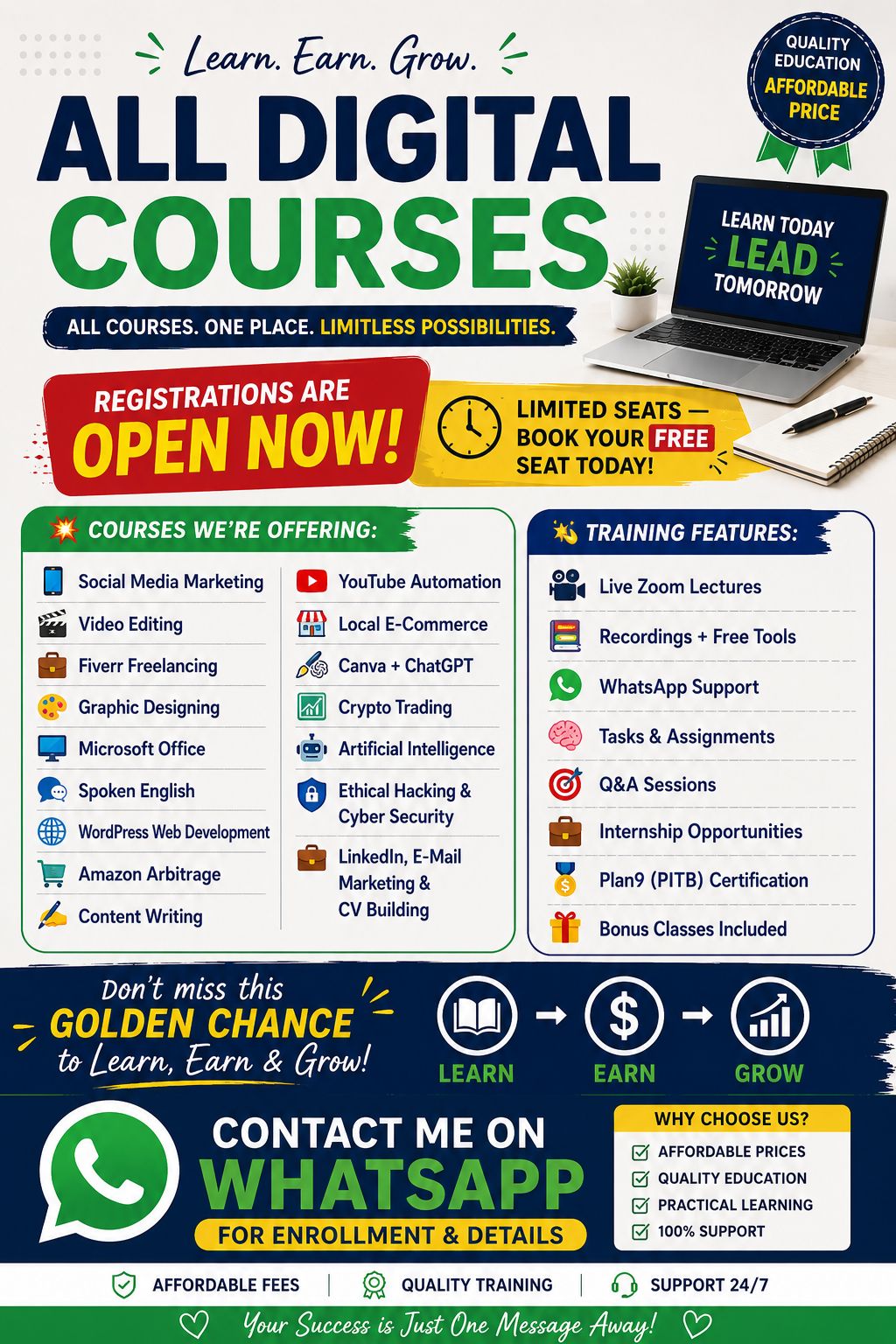 NextGen Learning Hub Facebook ad