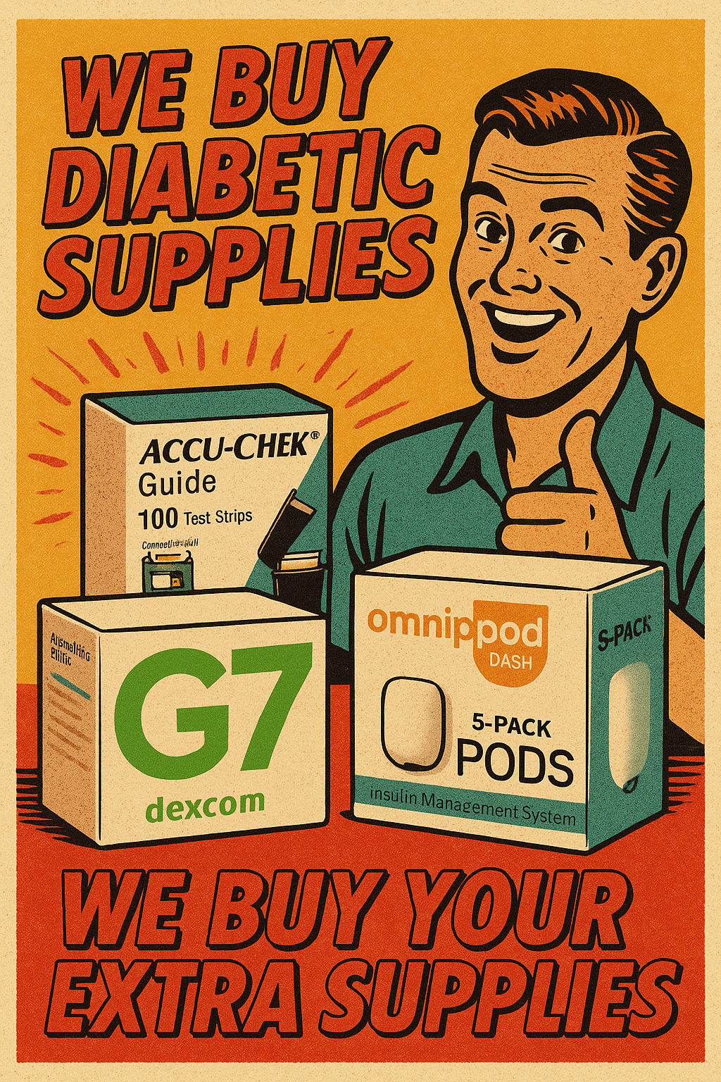 Cash For Diabetic Supplies Las Vegas - We Buy Diabetic Supplies Facebook ad
