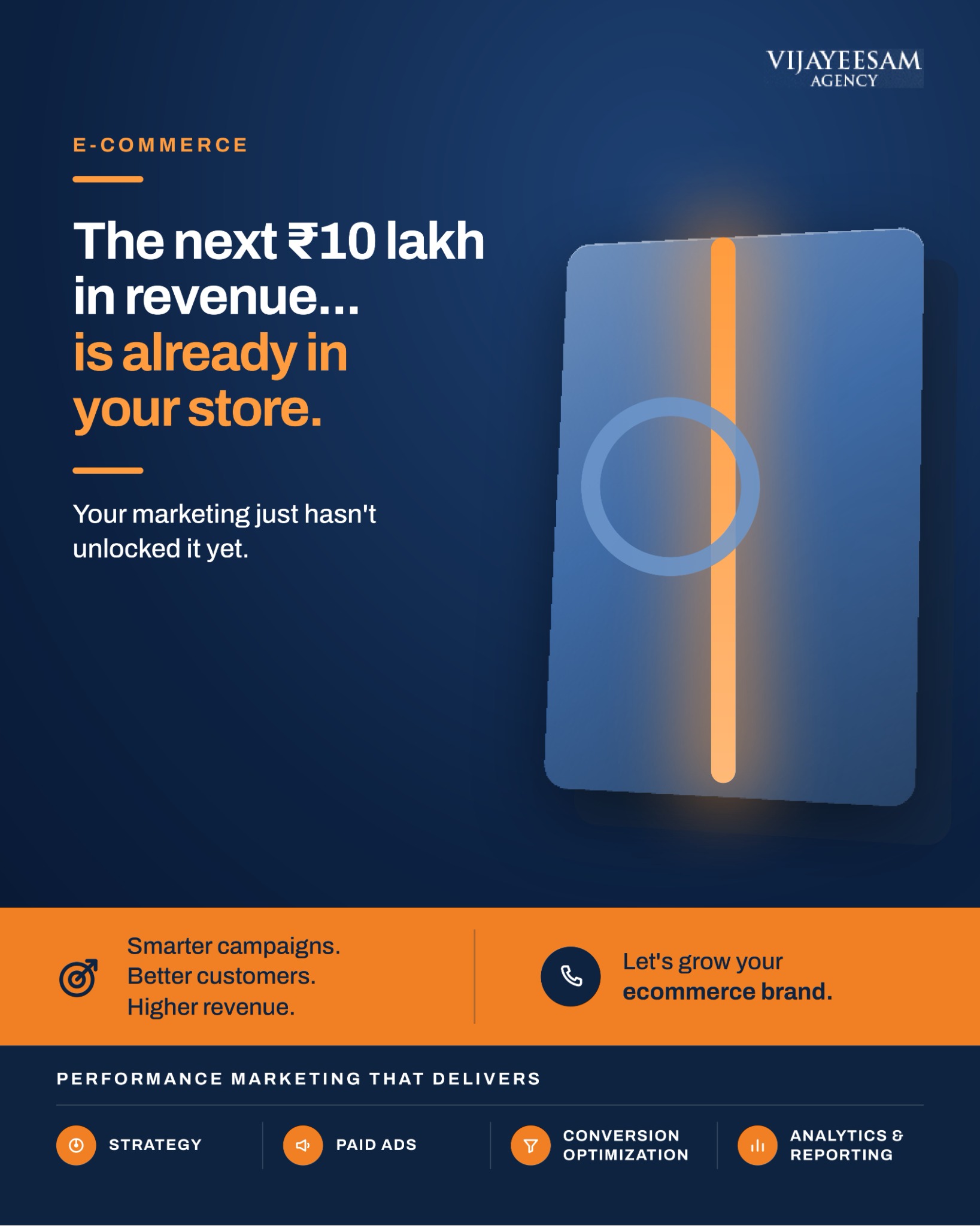 Ve ai Facebook ad: Your catalog already has the ₹10L.