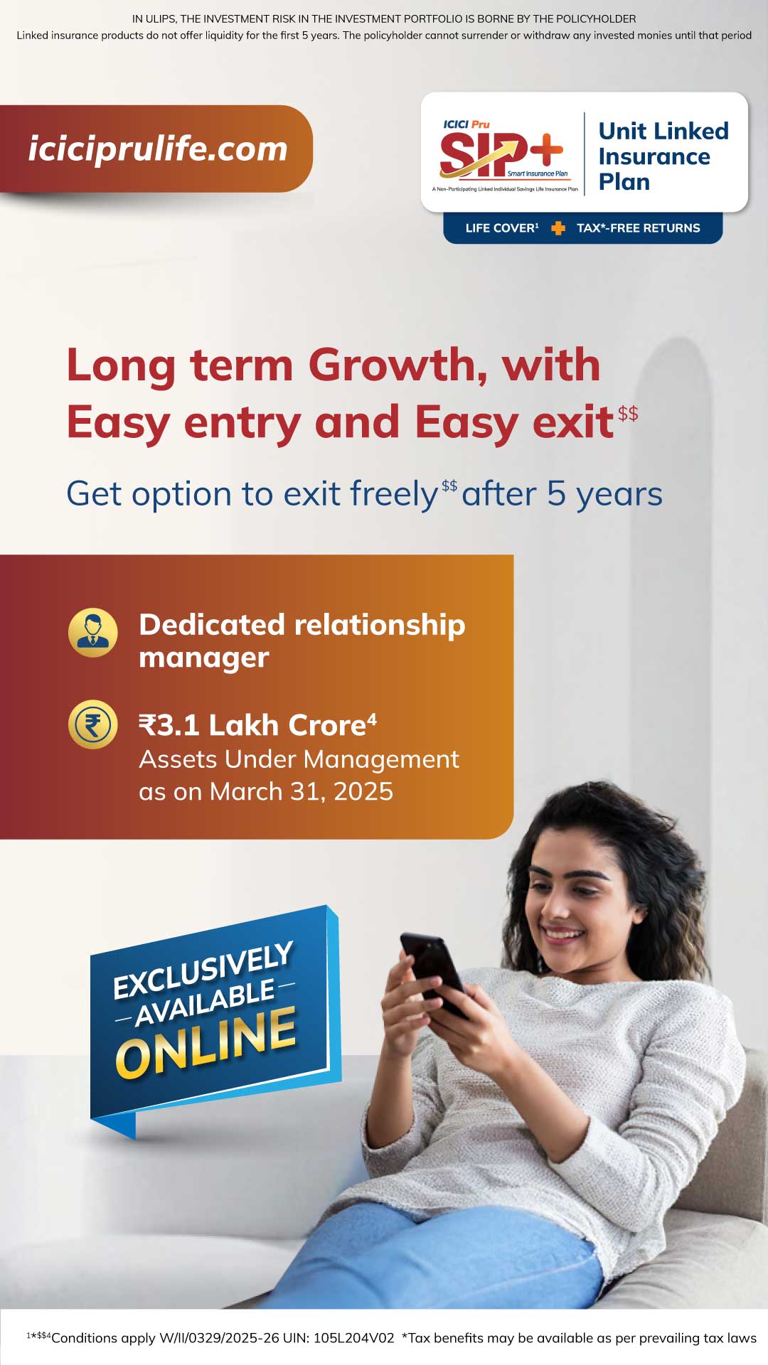 ICICI Prudential Life Insurance Facebook ad