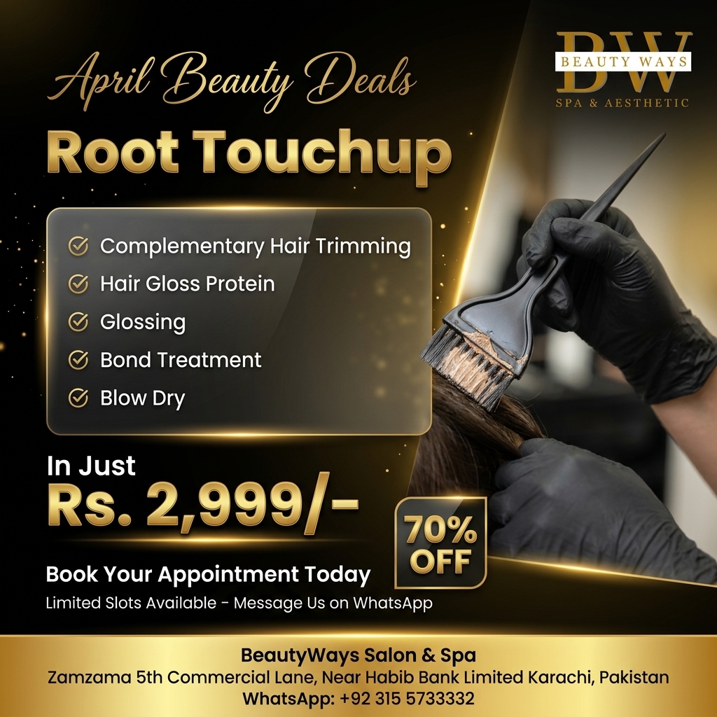 Beautyways Salon and Spa Facebook ad