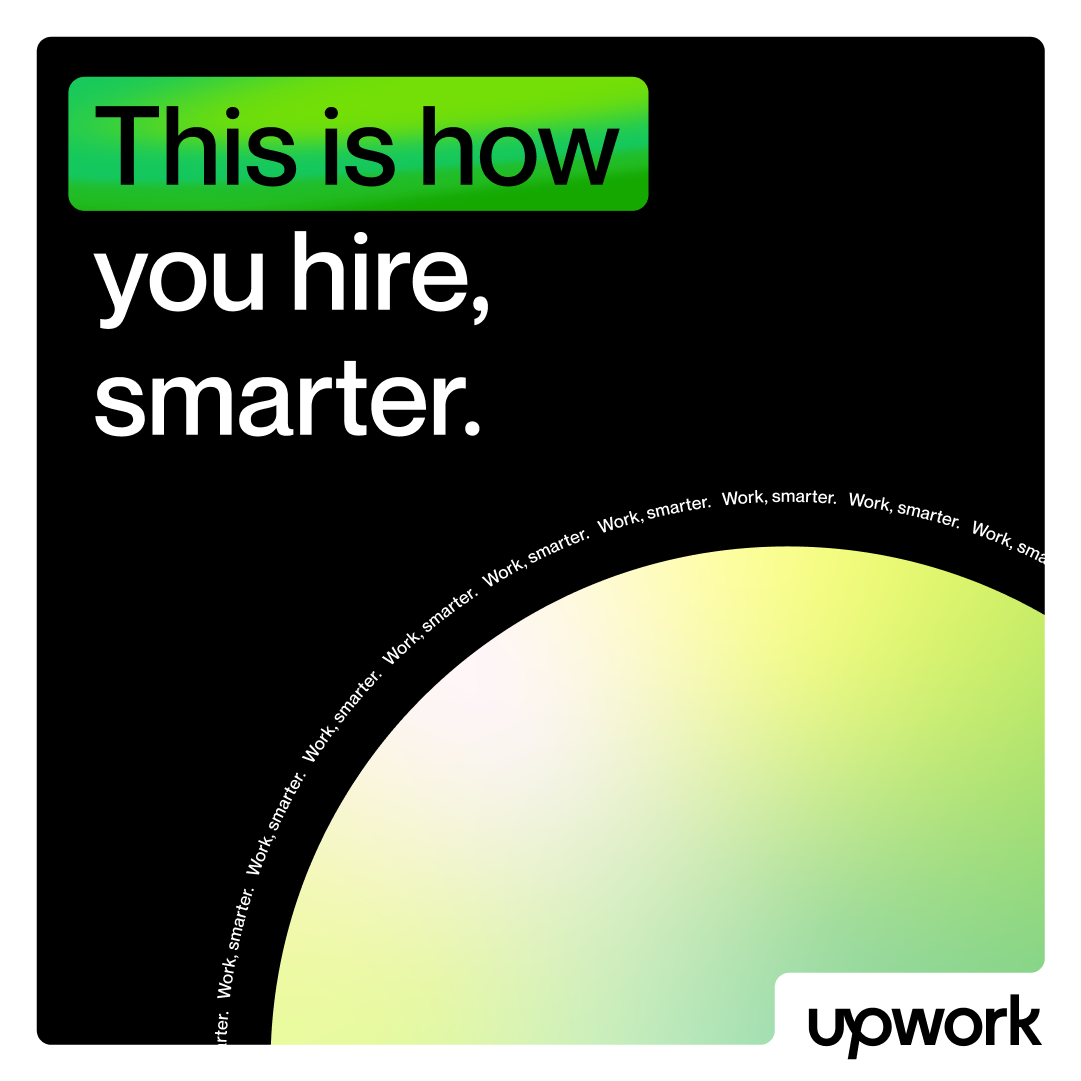 Upwork Facebook ad