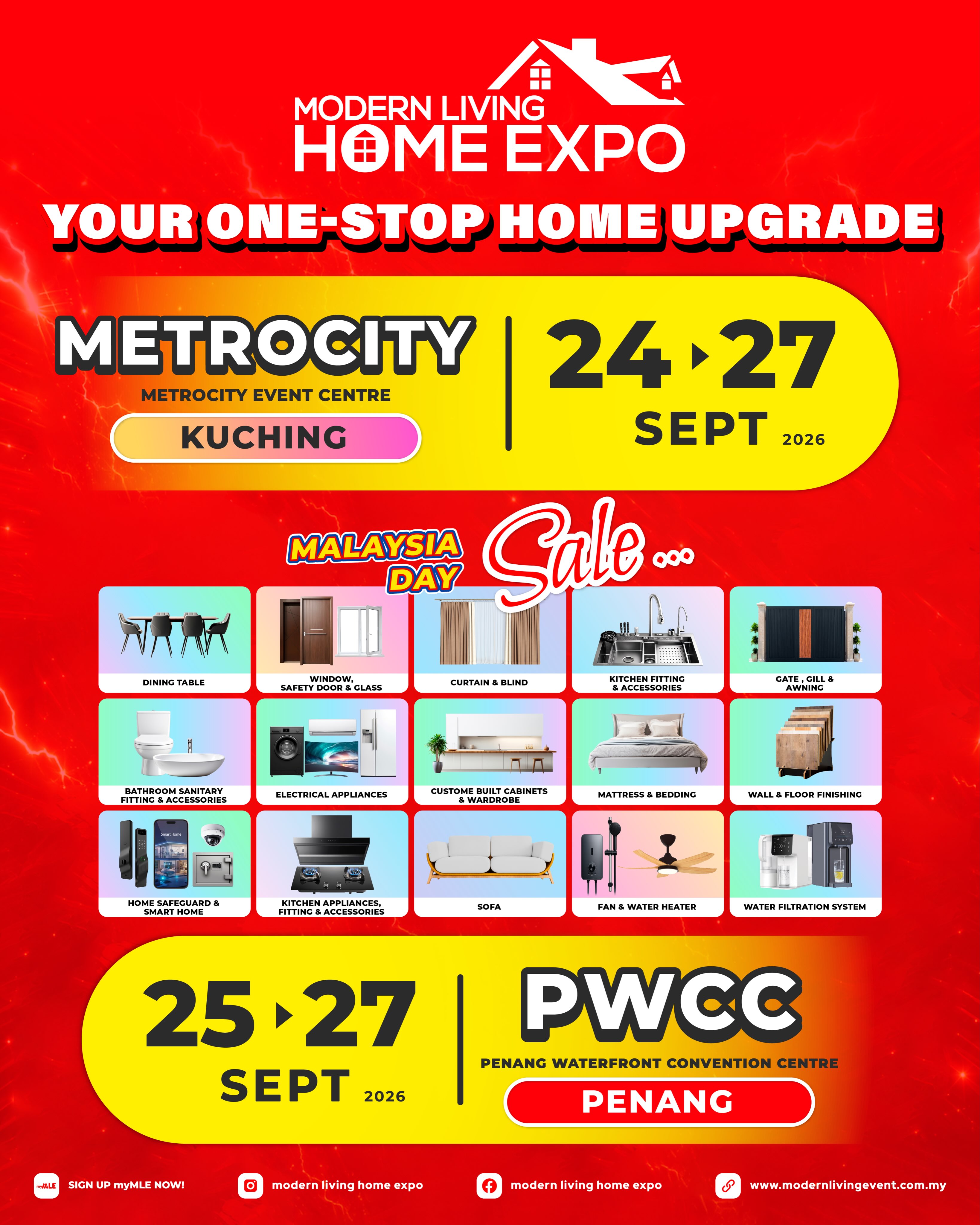 Modern Living Home Expo Facebook ad