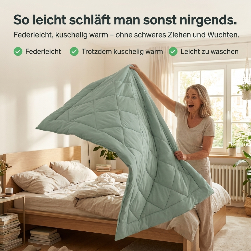 MagicSplashy Facebook ad: Nie wieder Bettwäsche wechseln