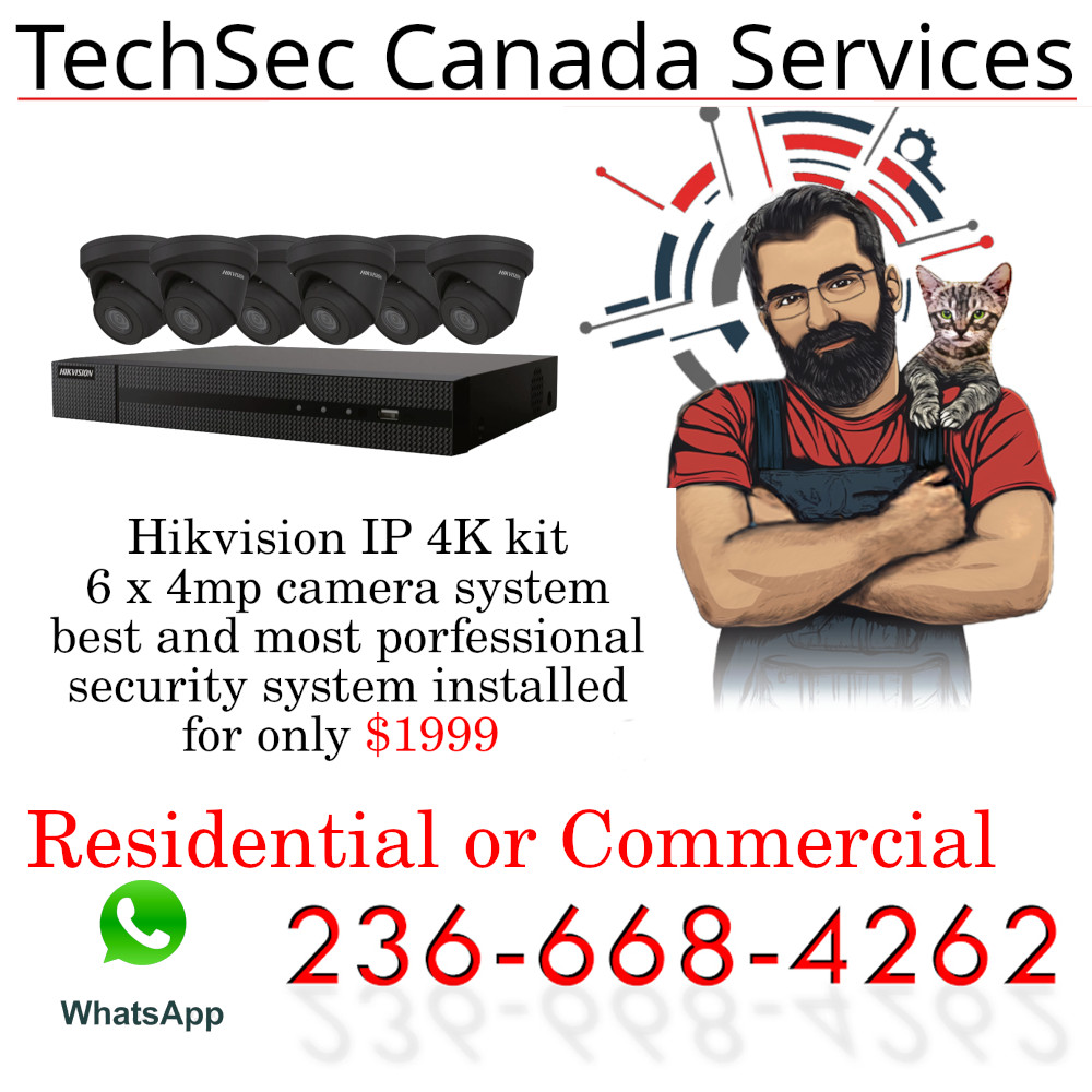 Techsec Canada Services Facebook ad: Handyman - Contractor