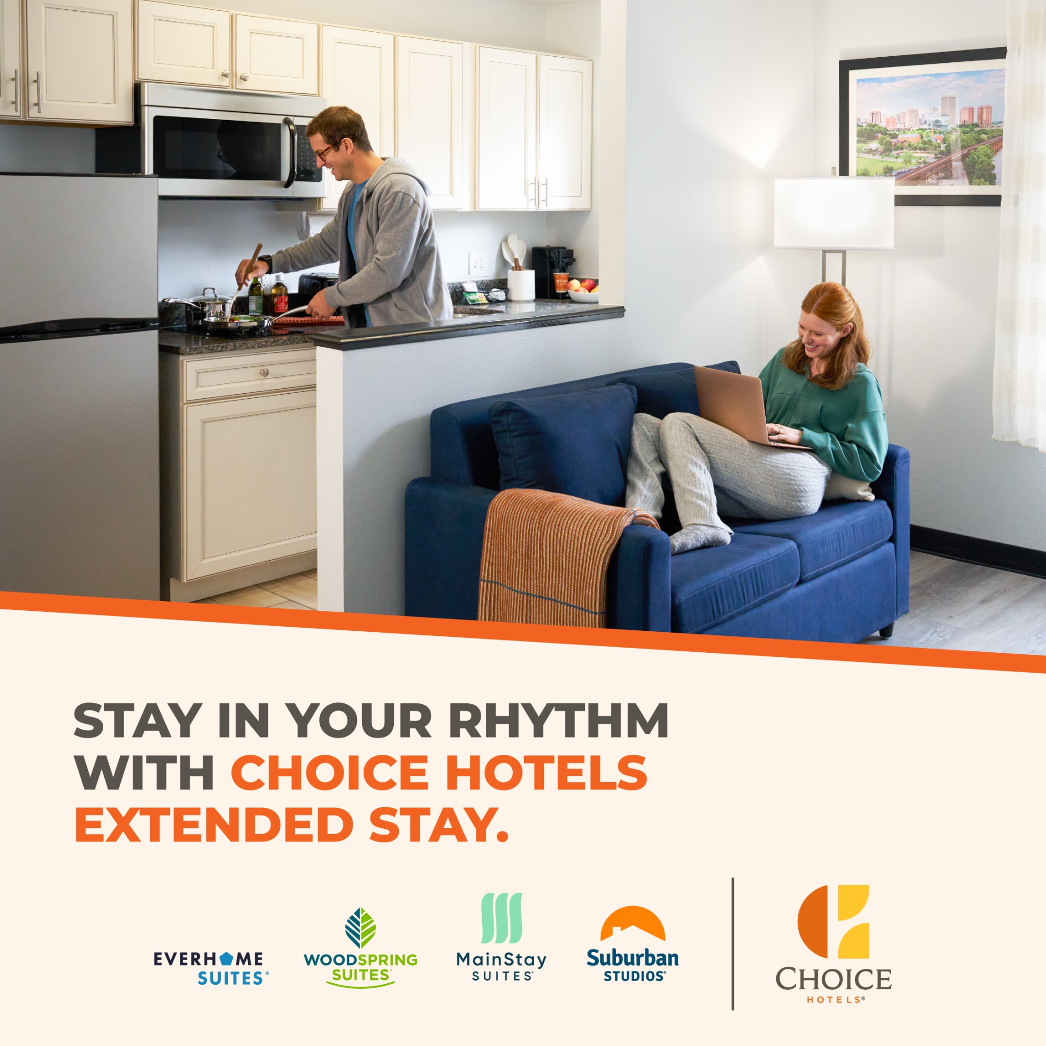 Choice Hotels Facebook ad