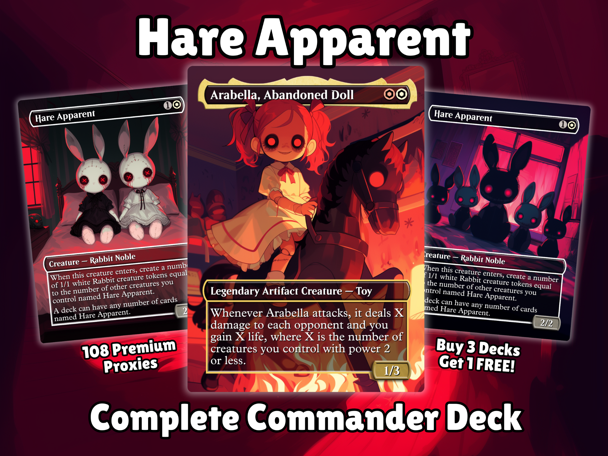 EDHCustom Facebook ad