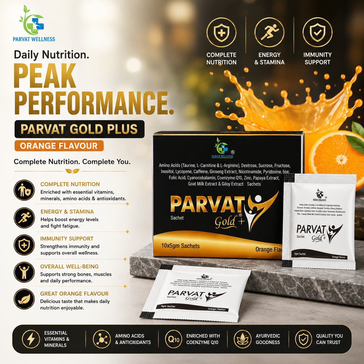 Parvat wellness ayurvadic Madicine Facebook ad