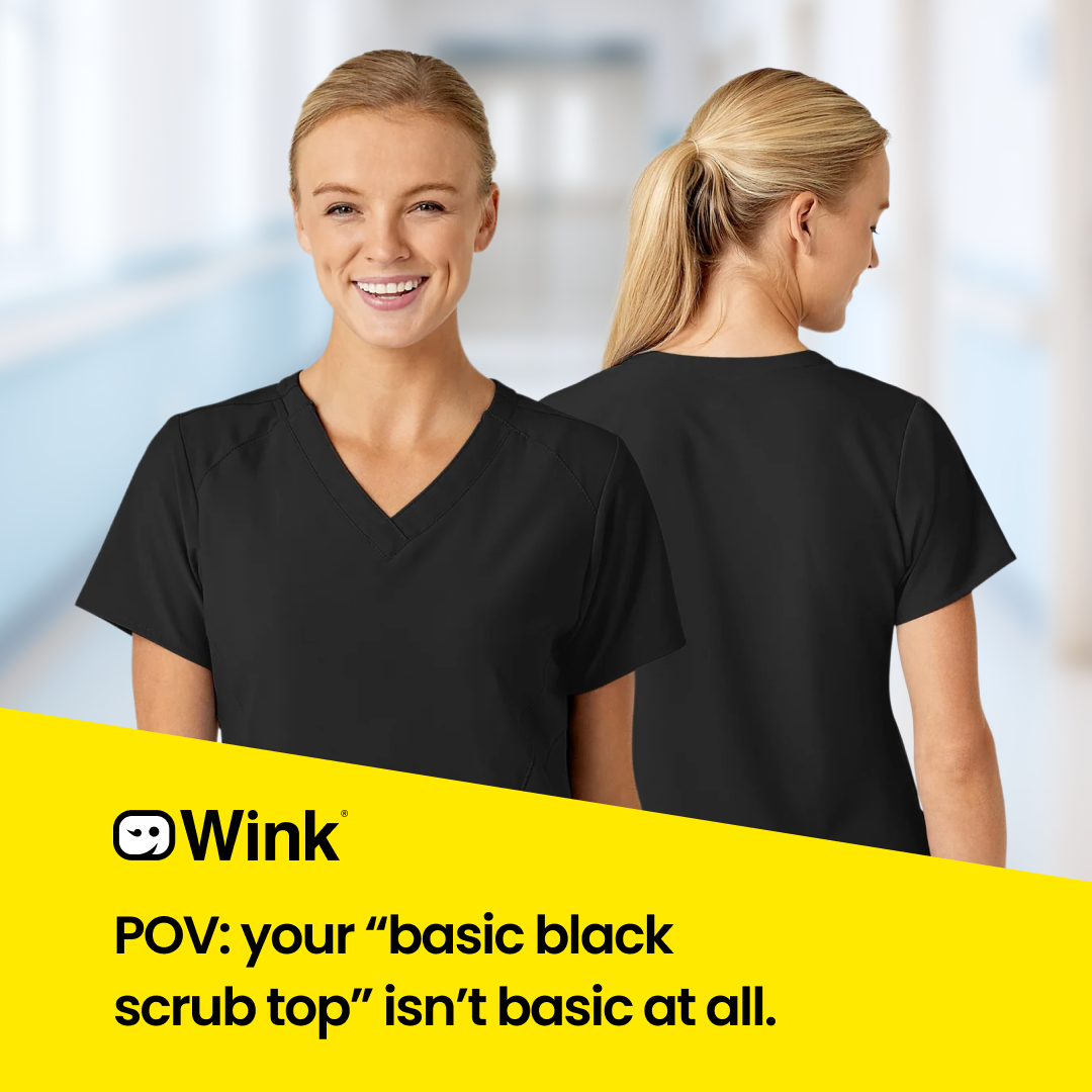 Wink Scrubs Facebook ad