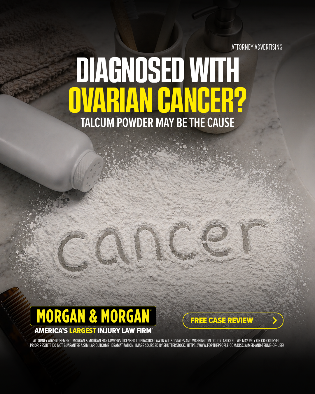 Morgan & Morgan Facebook ad