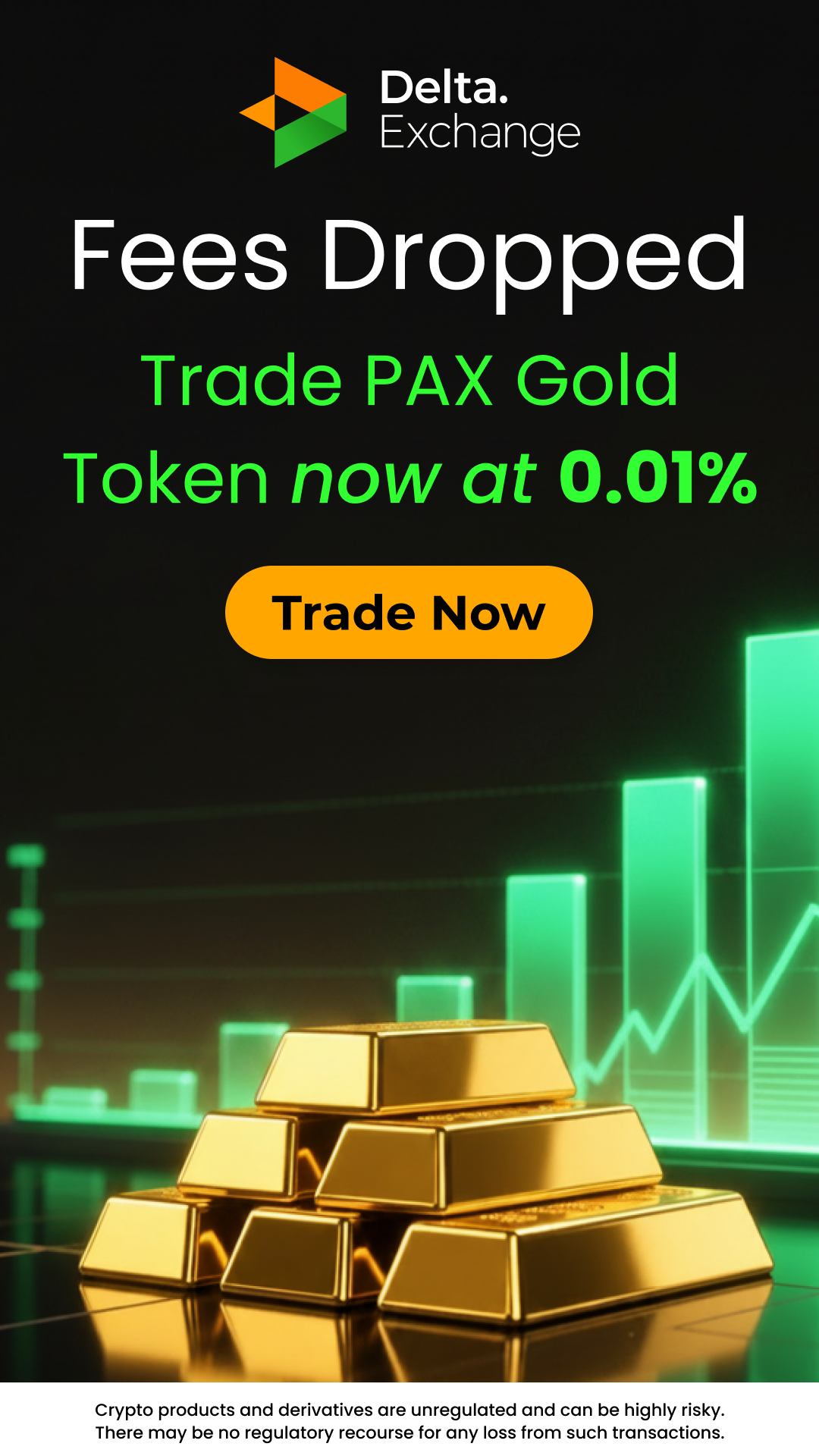 Delta Exchange India Facebook ad: Download Delta Exchange App | Crypto Trading App for India