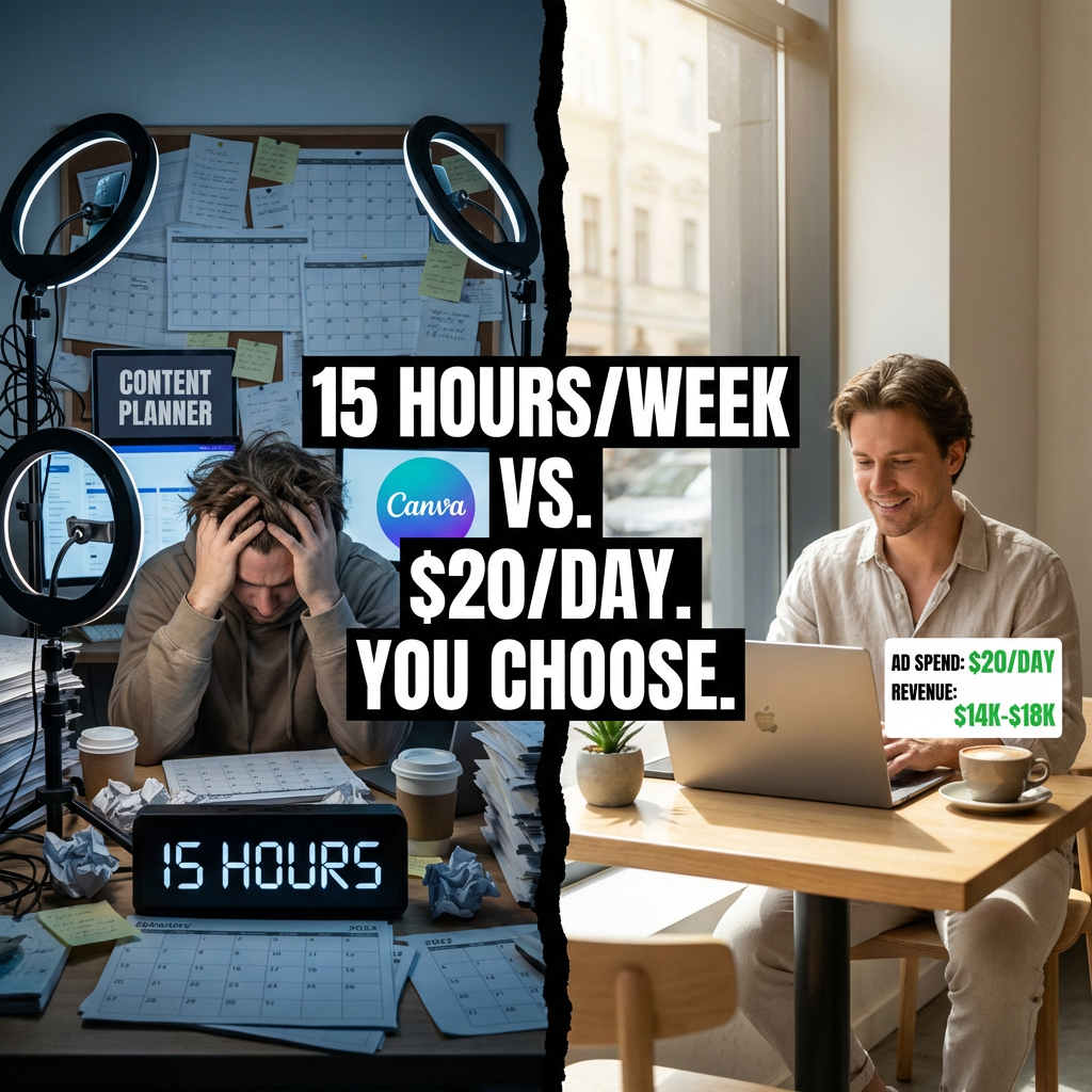 Rapid Ascension System Facebook ad: AI Builds It. Ads Sell It. You Collect.