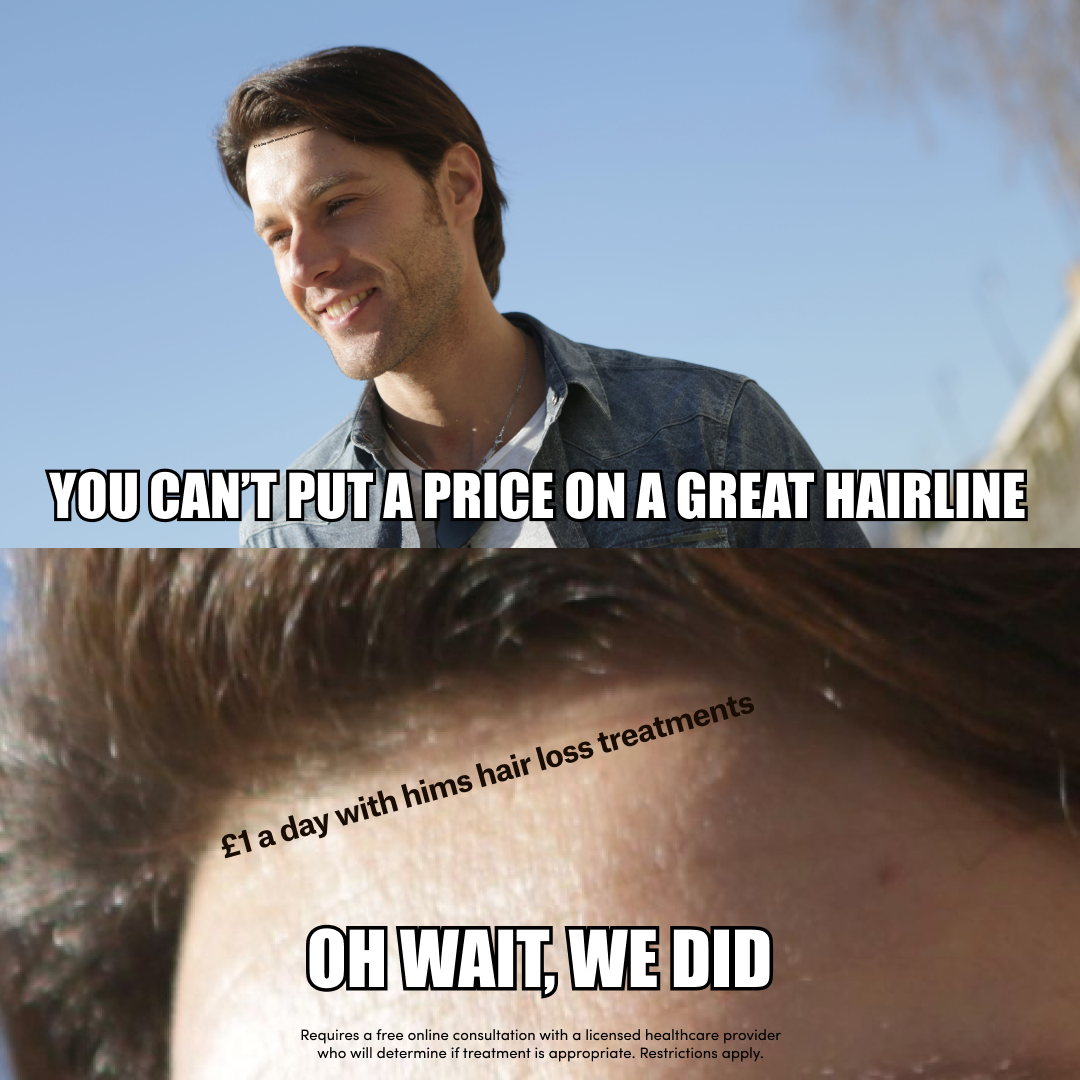 hims Facebook ad