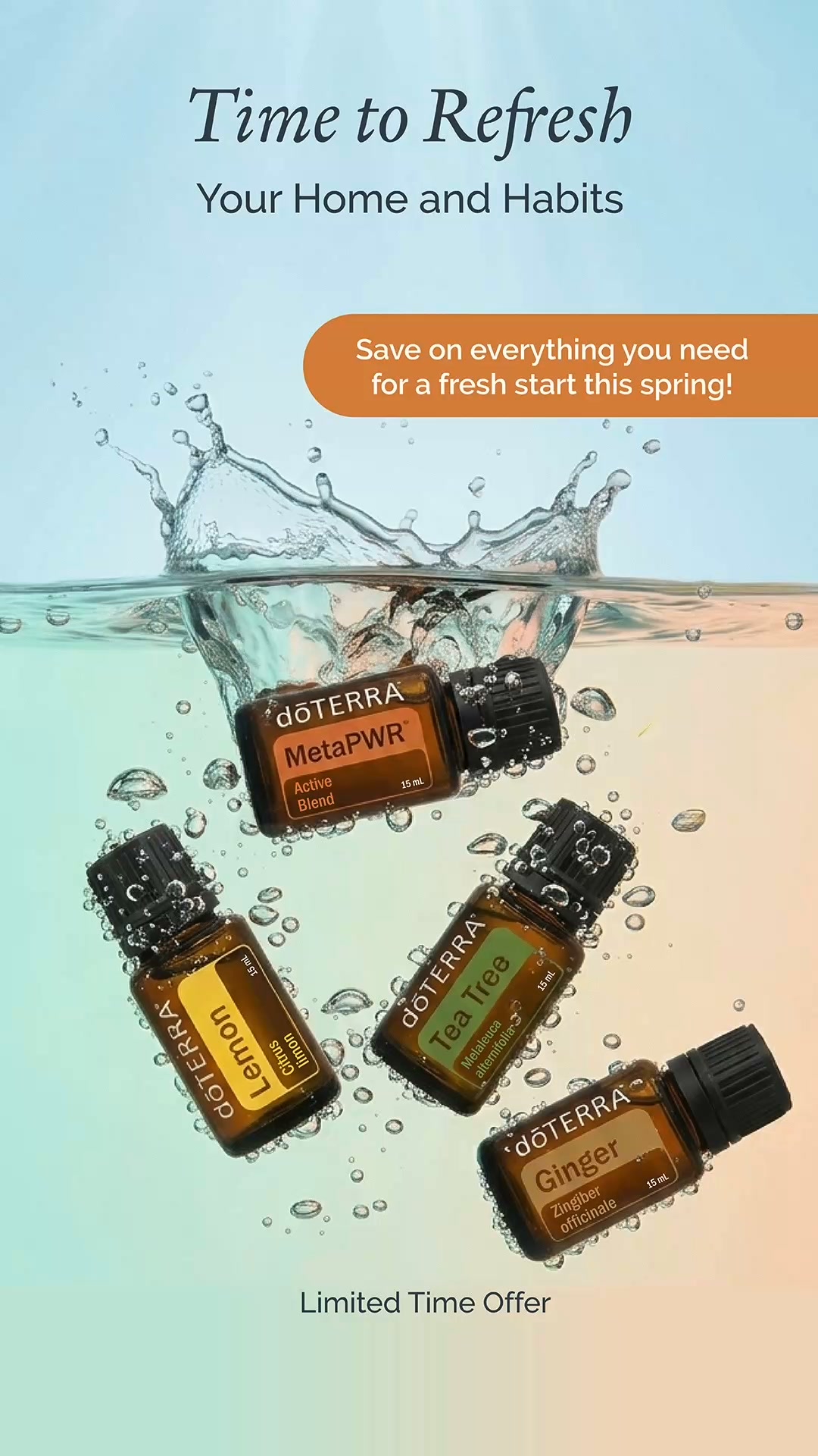 doTERRA Essential Oils New Zealand Facebook ad: Get the Lifelong Vitality Feeling