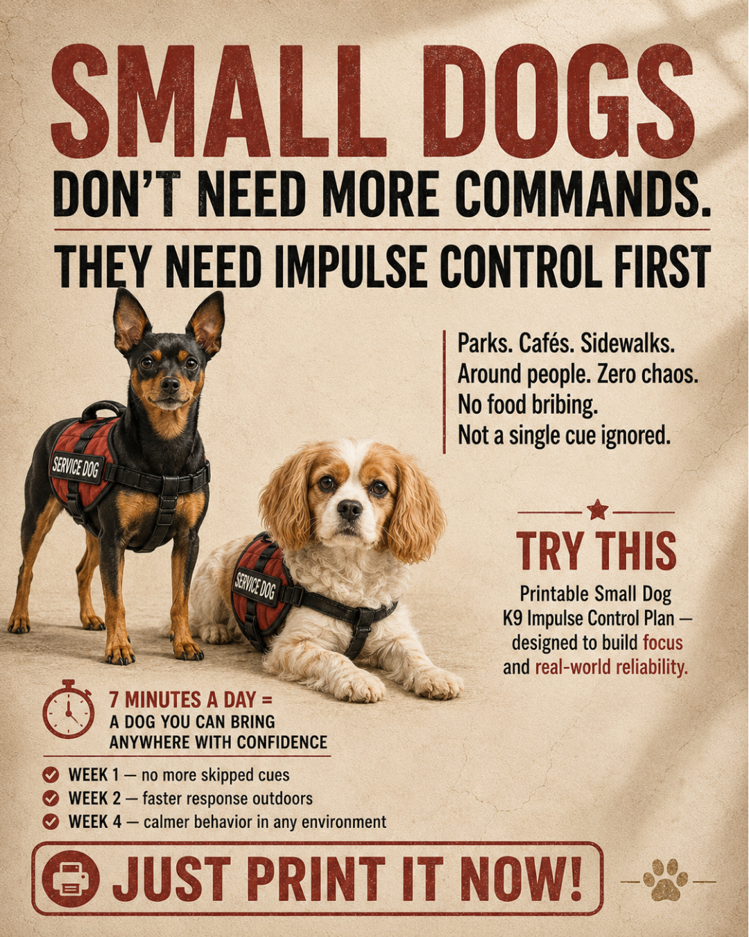 1st Dog Training Club Facebook ad