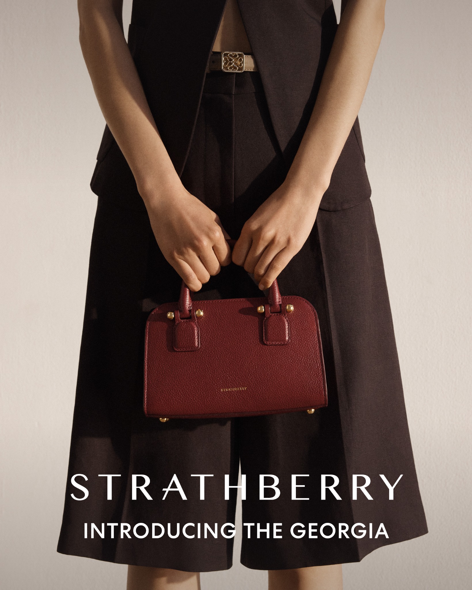 Strathberry Facebook ad