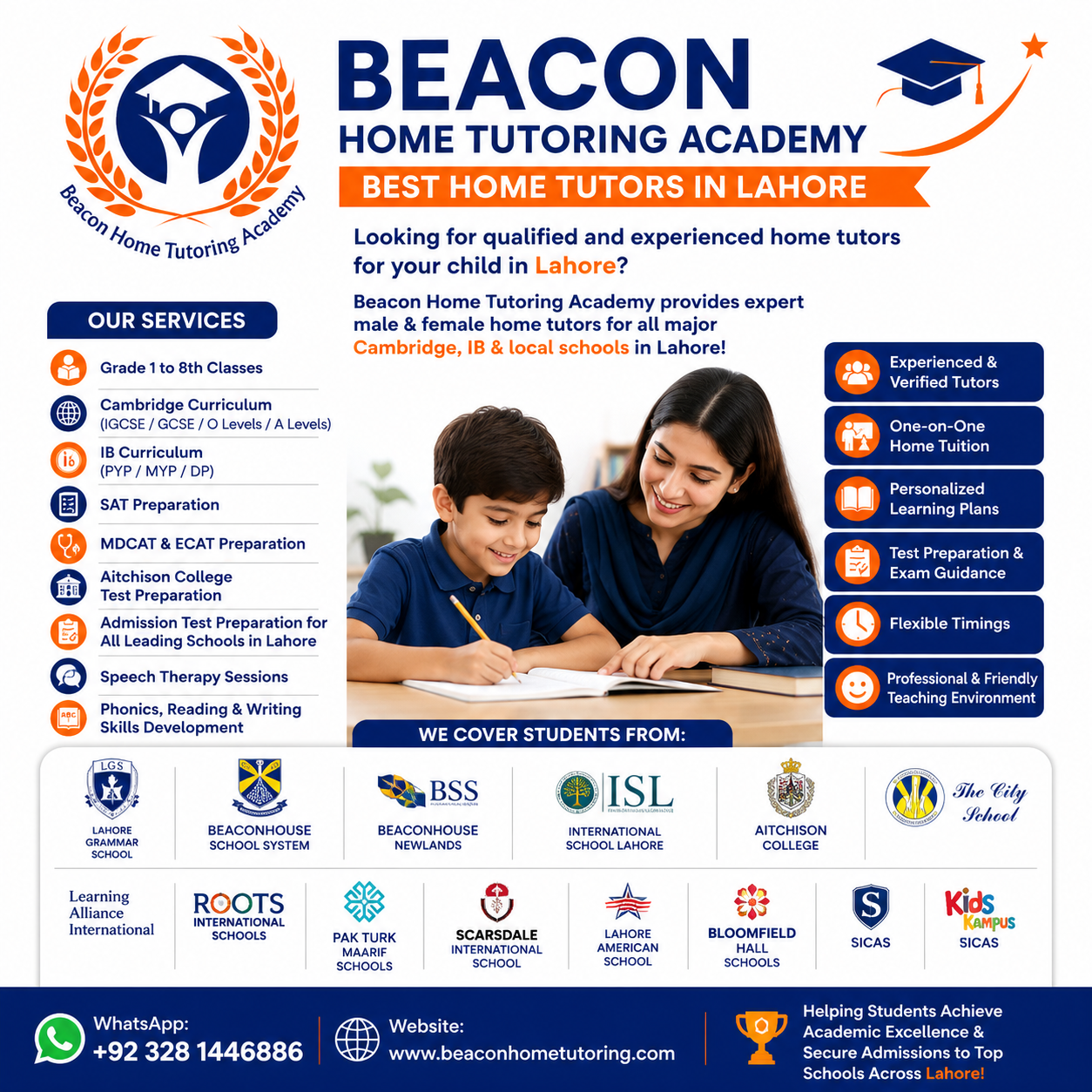 Beacon Home Tutoring Academy Facebook ad