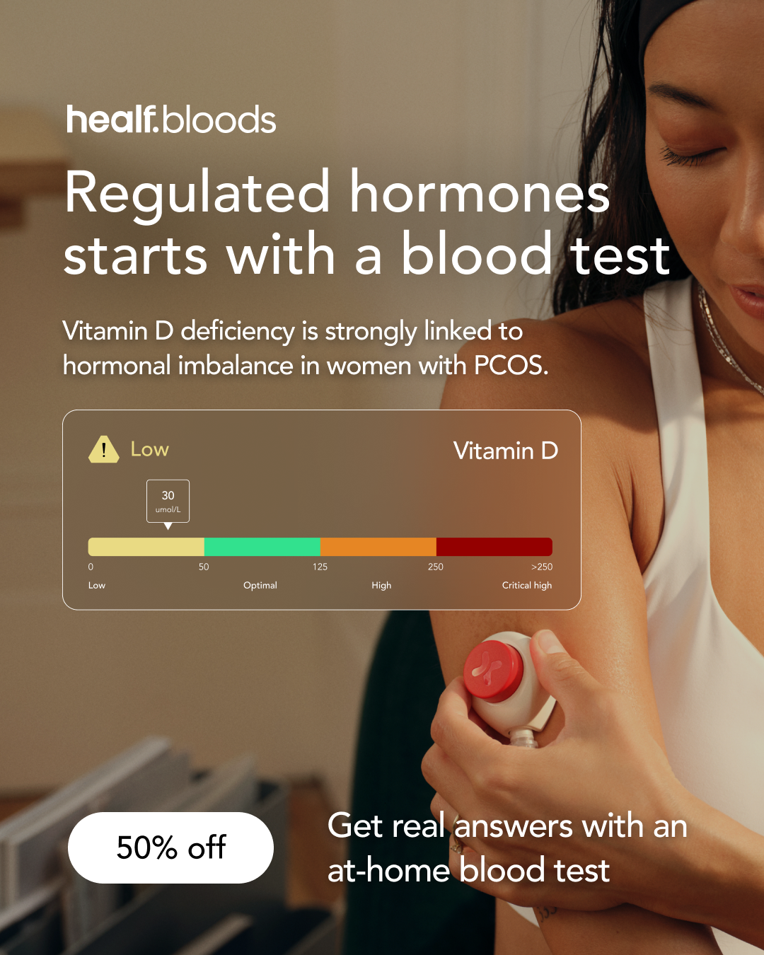 Healf. Facebook ad