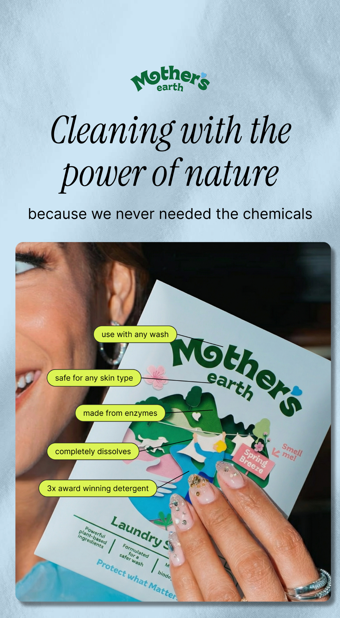 Mothers Earth Facebook ad