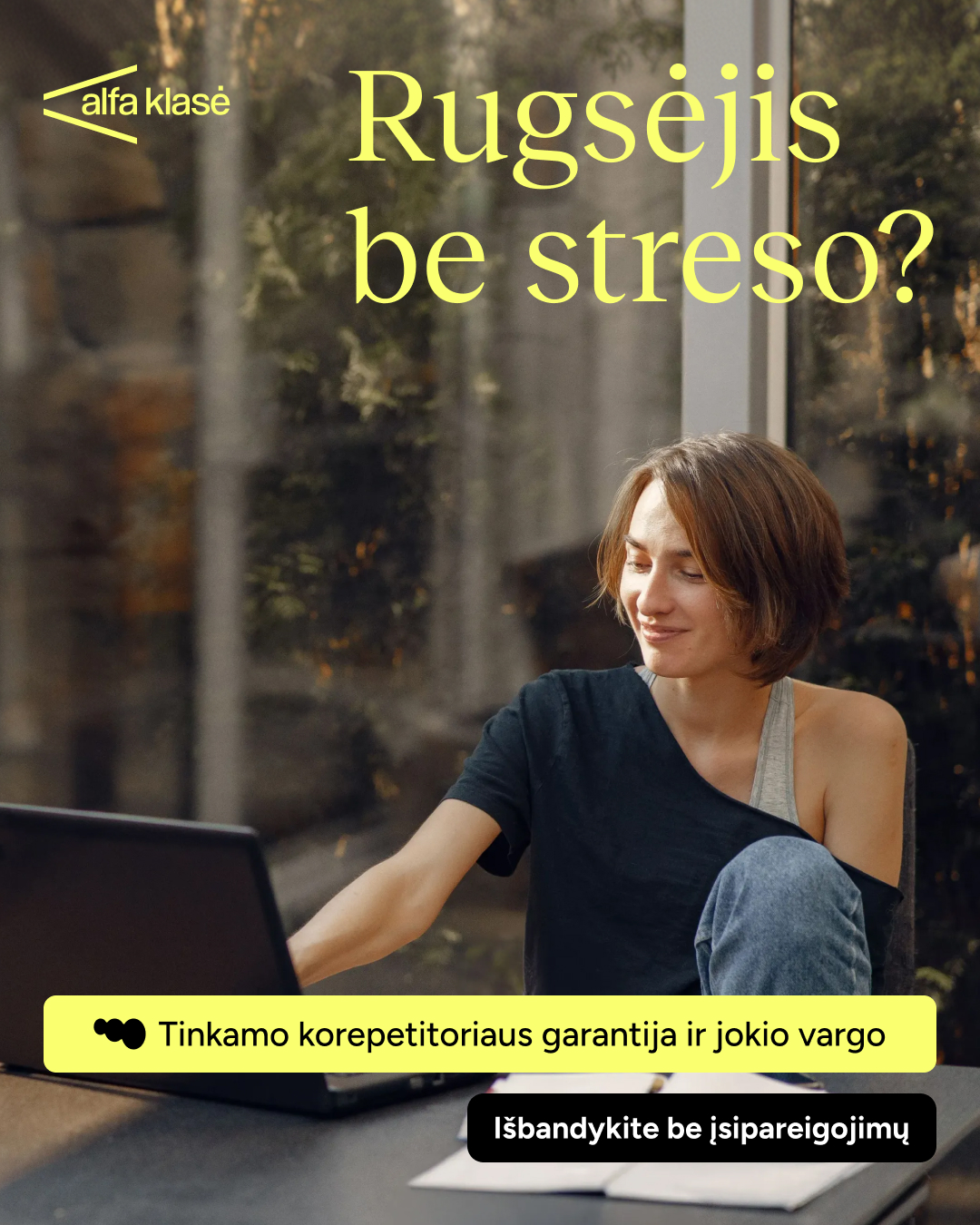 Alfa Klasė Facebook ad
