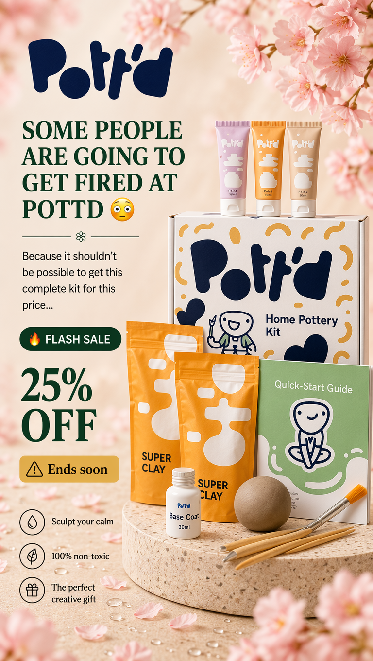 Pott'd UK Facebook ad