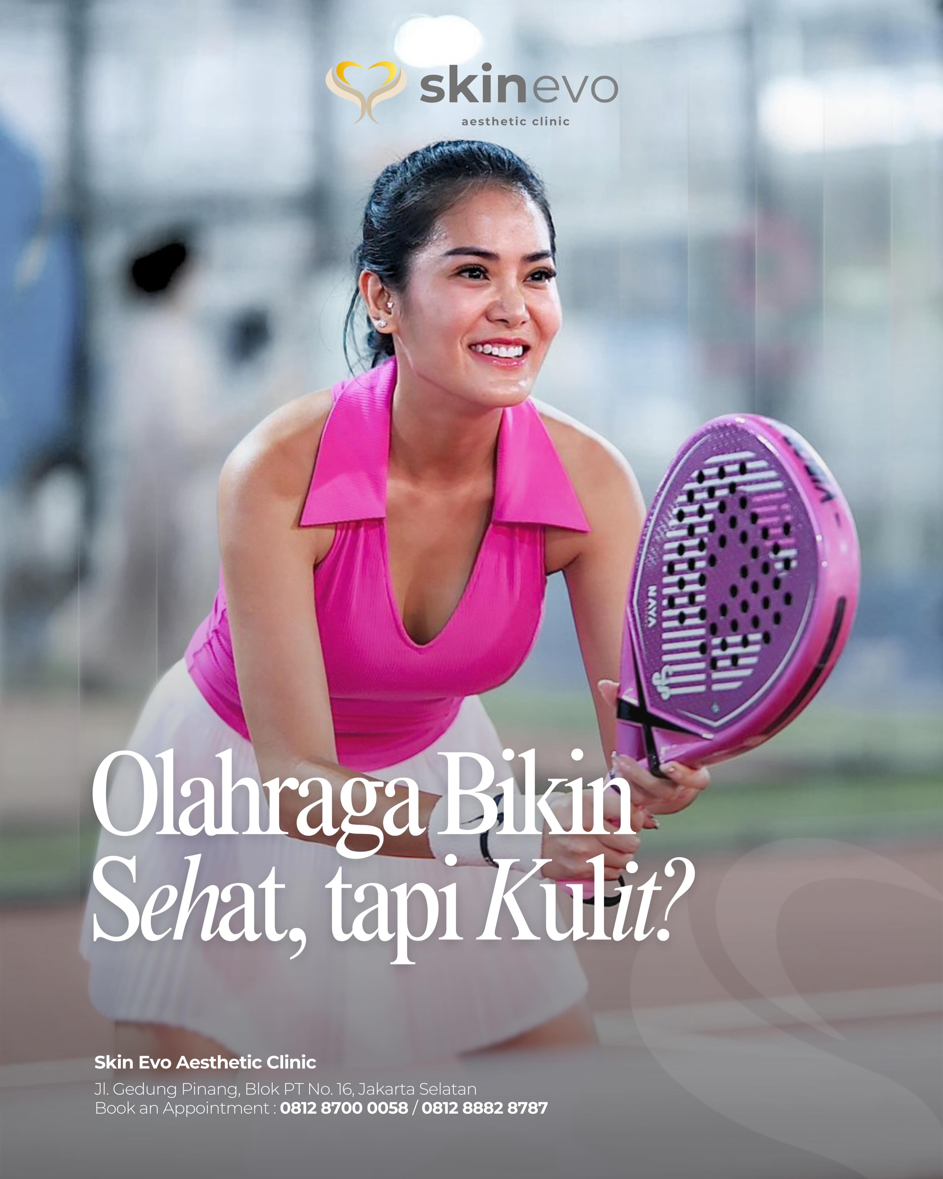 Skinevo Clinic Facebook ad: Aging boleh jalan terus, tapi kulit tetap berhak…