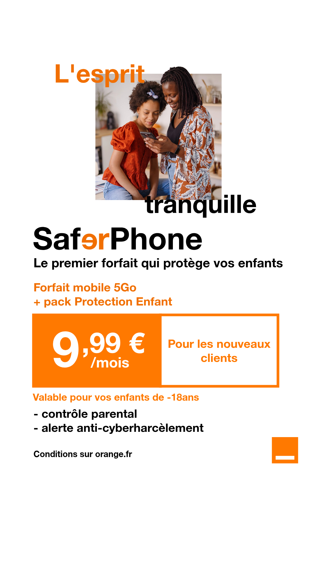 Orange Facebook ad