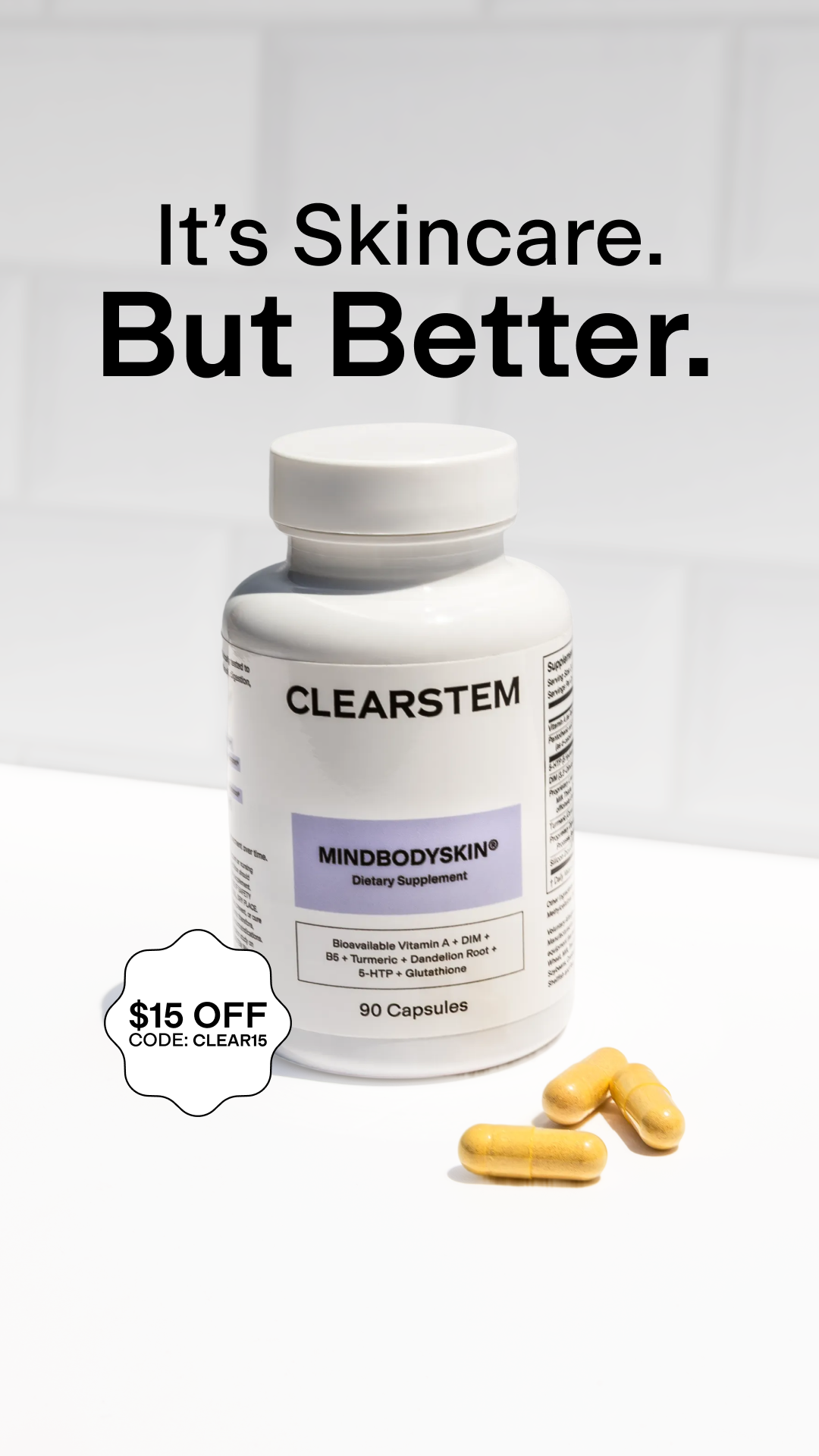 CLEARSTEM Skincare Facebook ad
