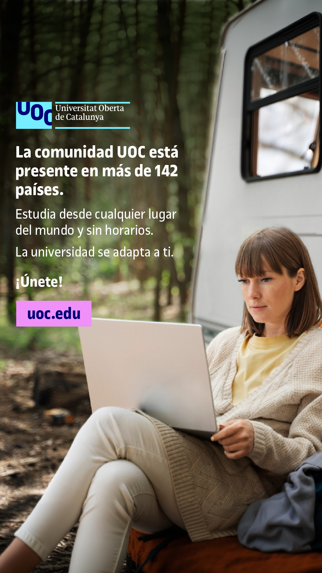 Universitat Oberta de Catalunya (UOC) Facebook ad