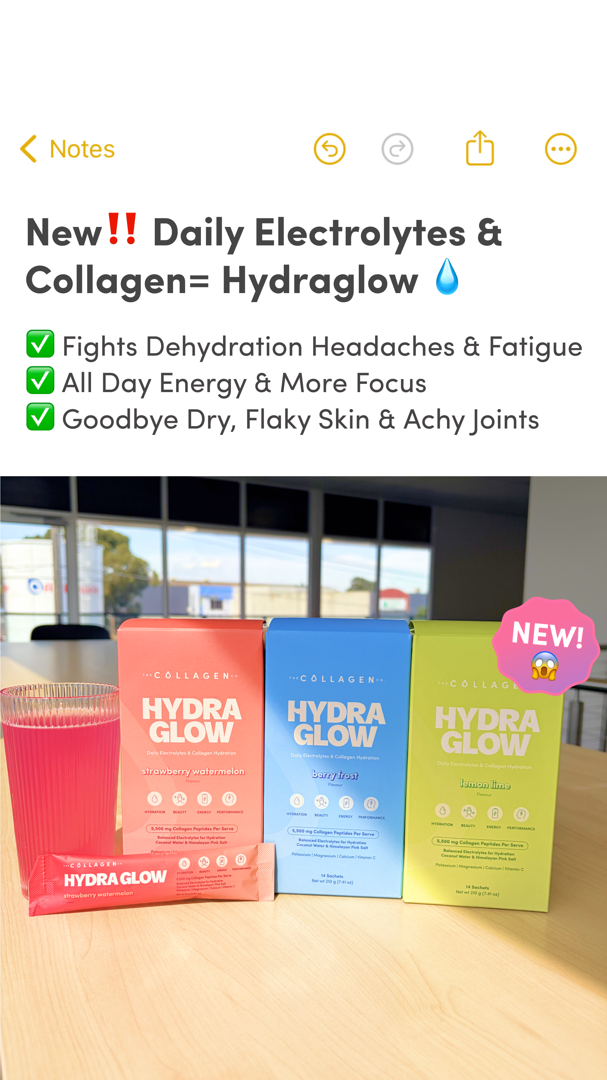 The Collagen Co. Facebook ad