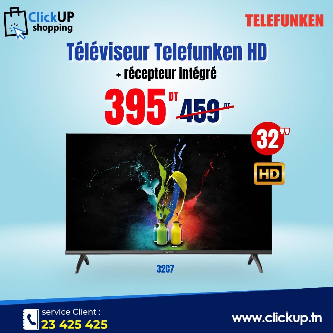 Clickup.tn Facebook ad: 𝐏𝐑𝐎𝐌𝐎 𝐄𝐗𝐂𝐄𝐏𝐓𝐈𝐎𝐍𝐍𝐄𝐋𝐋𝐄 sur les Smart TV…