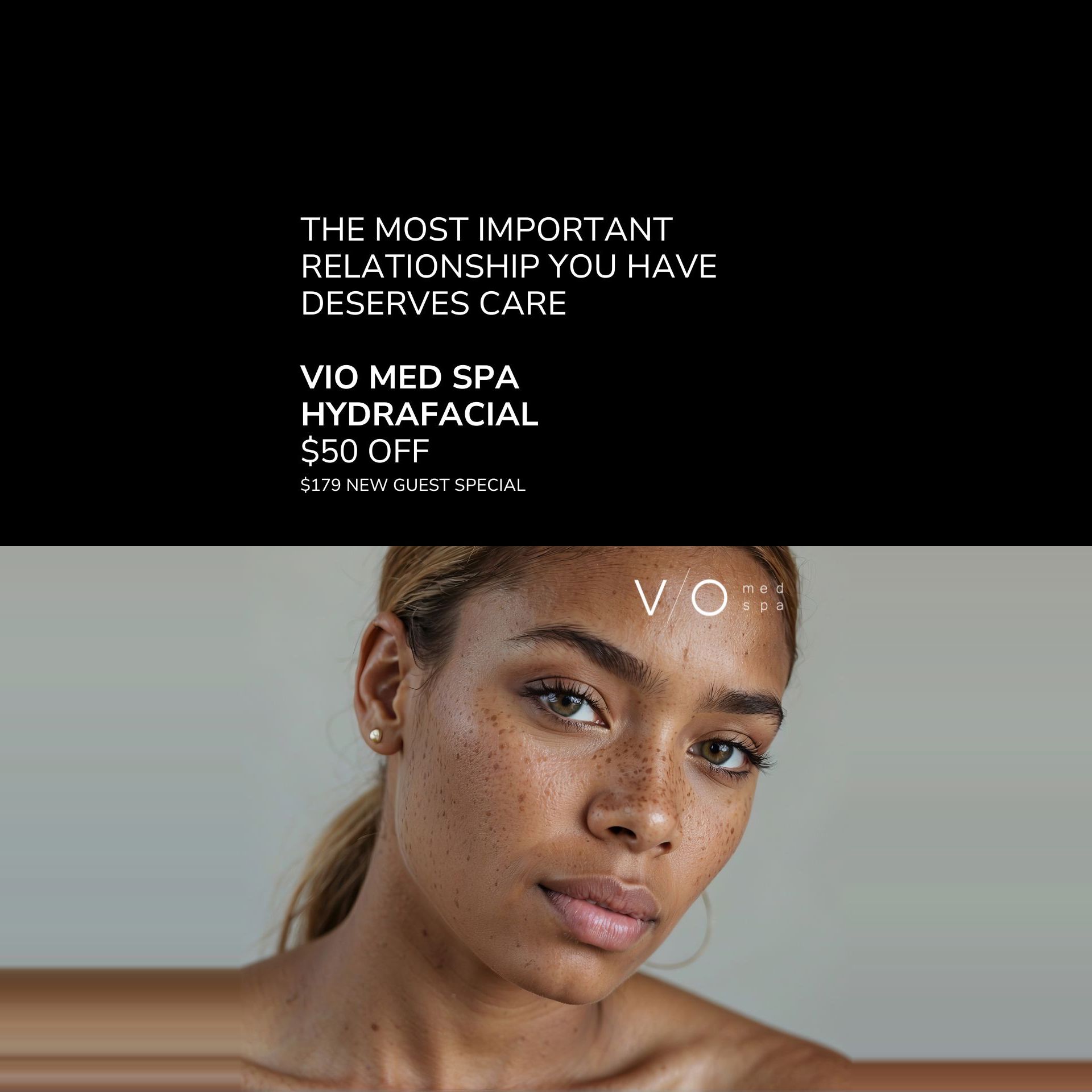 VIO Med Spa Raleigh Brier Creek Facebook ad from May 28, 2026