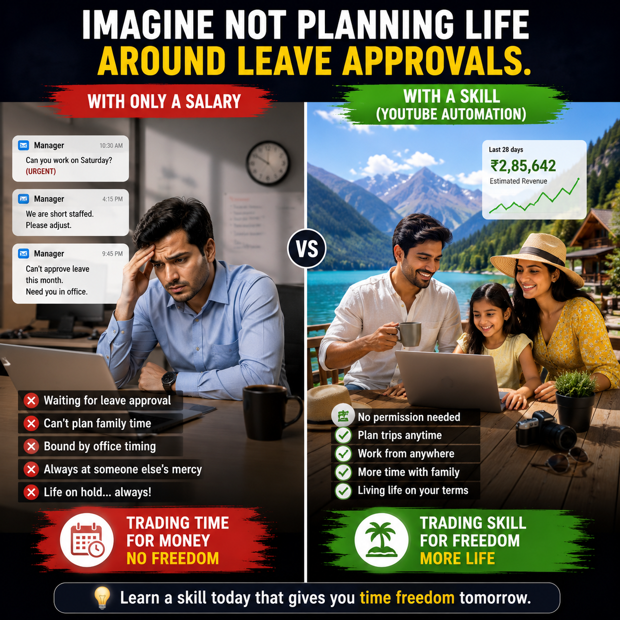 Vijay - Youtube Cashcow Program Facebook ad