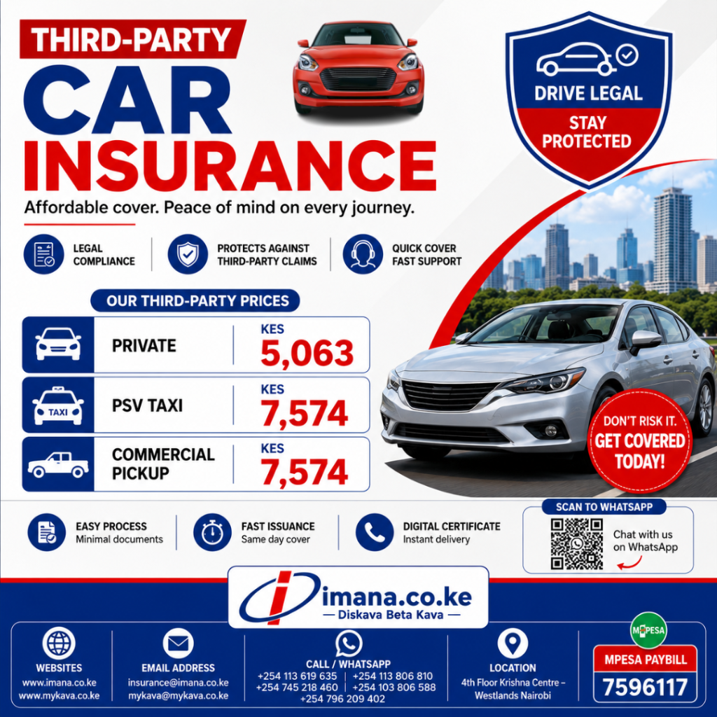 Imana Insurance Agency Kenya Facebook ad