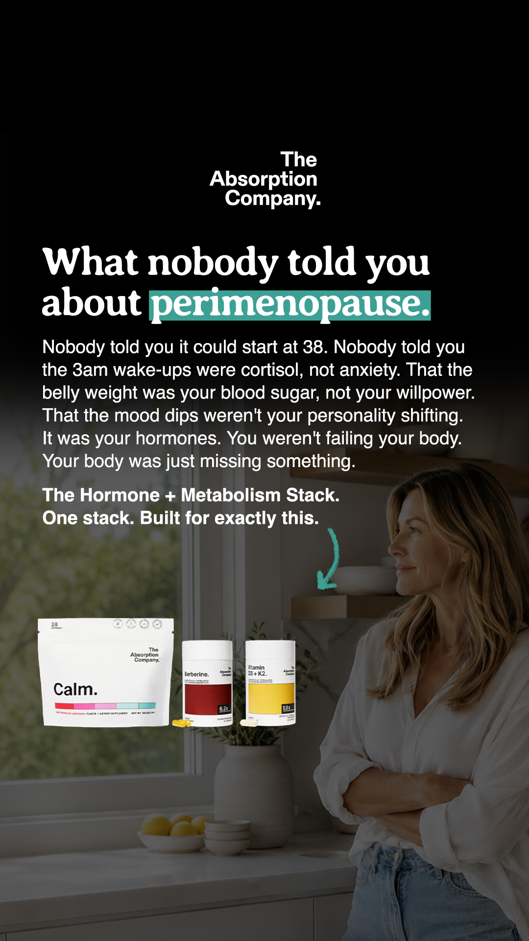 The Absorption Company Facebook ad