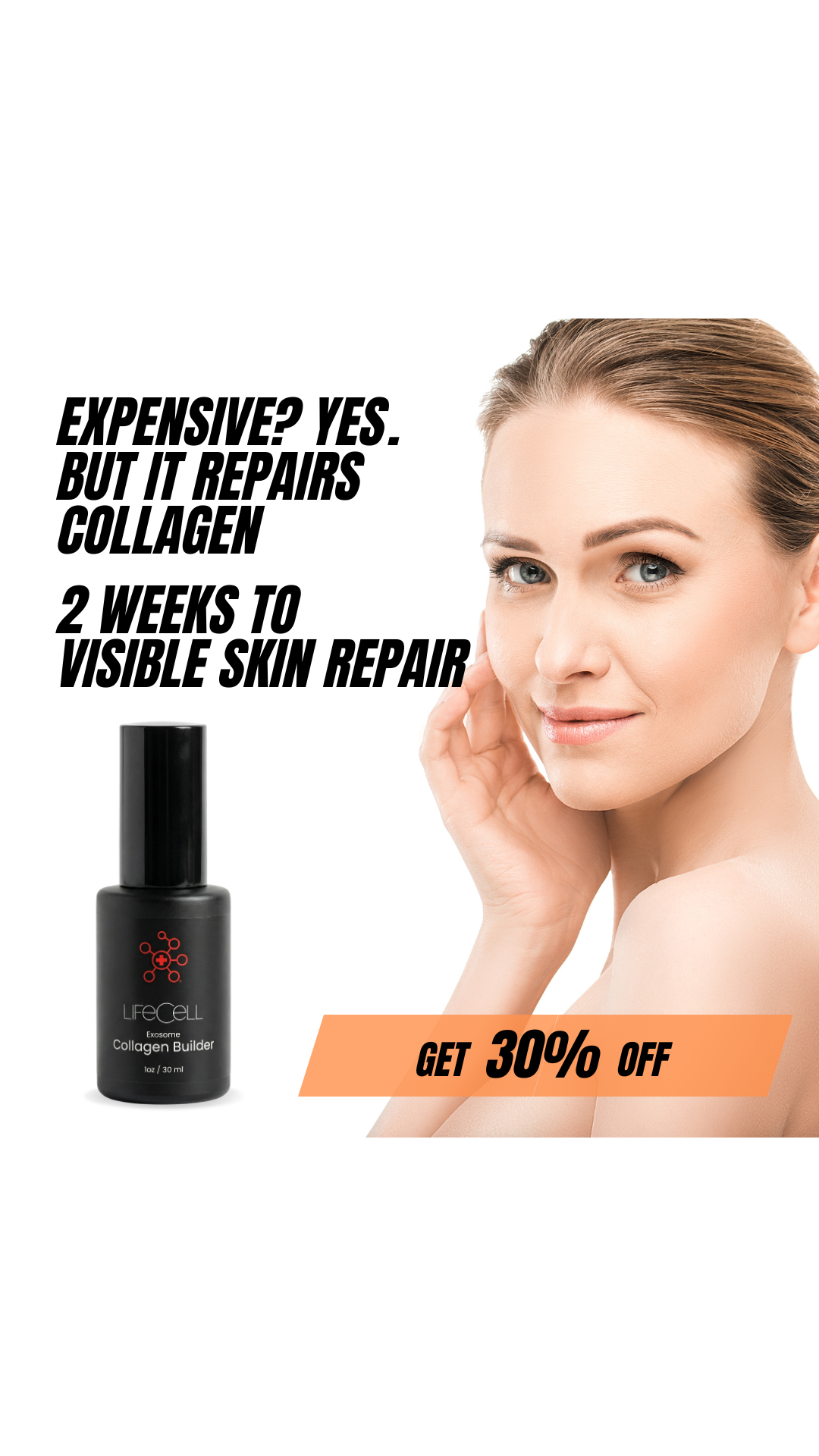 LifeCell Skin Facebook ad