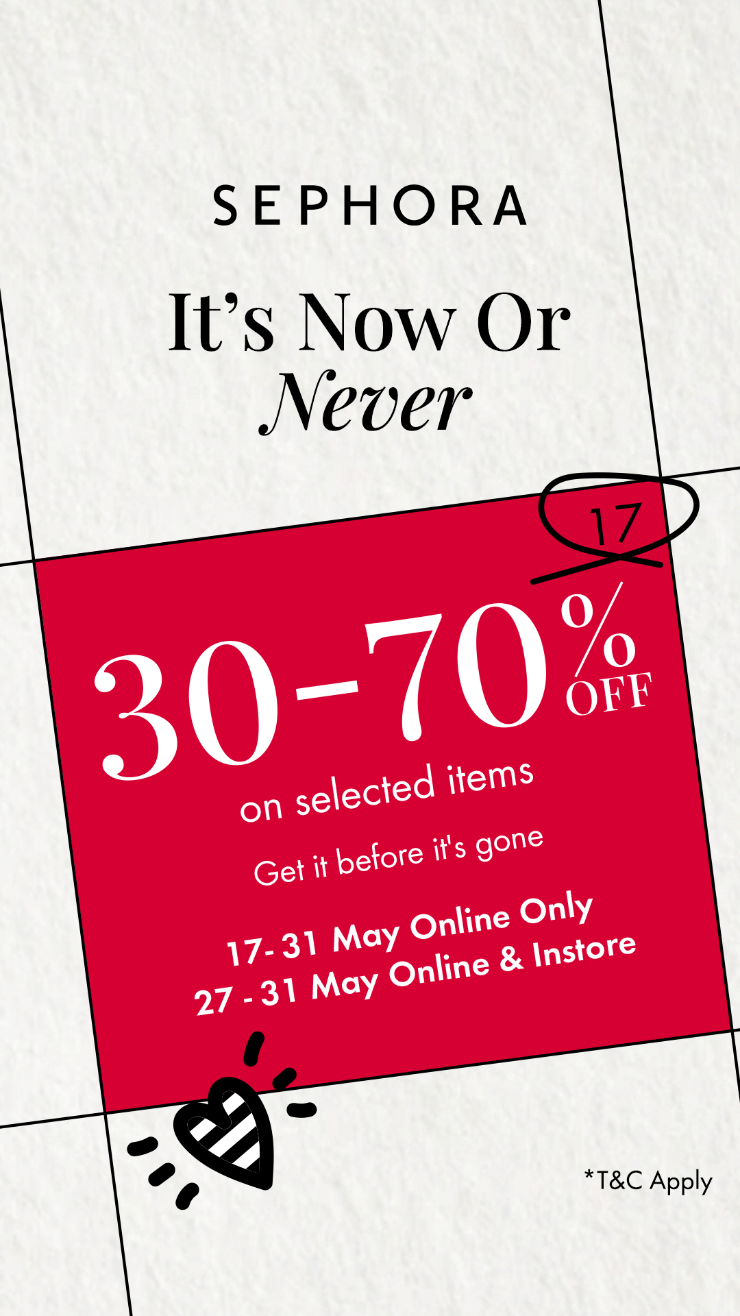 SEPHORA Facebook ad