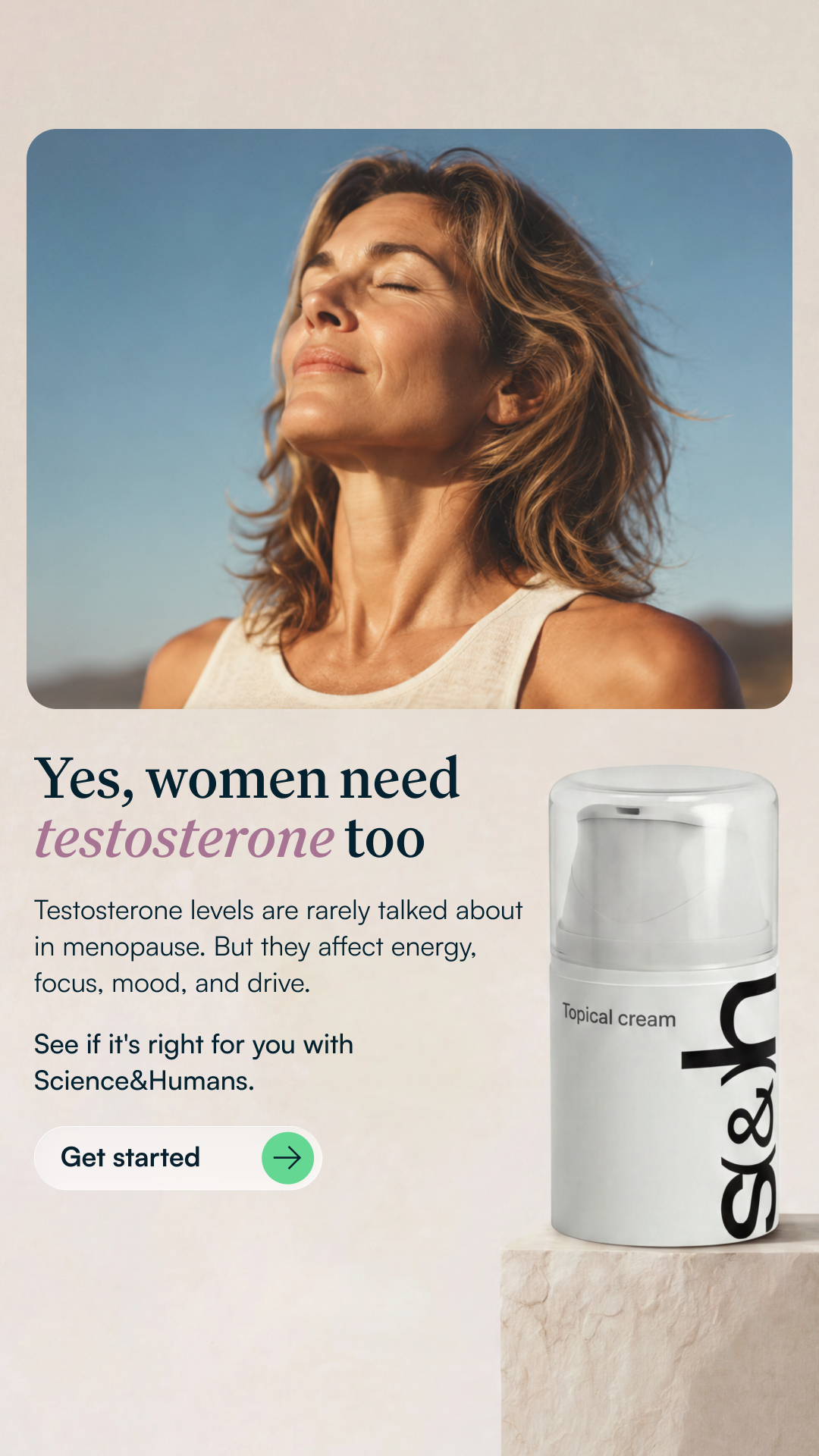 ScienceandHumans Facebook ad
