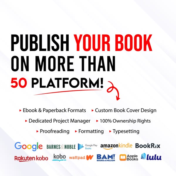 Blackmount Publishing Facebook ad: Publish Your Book Today!