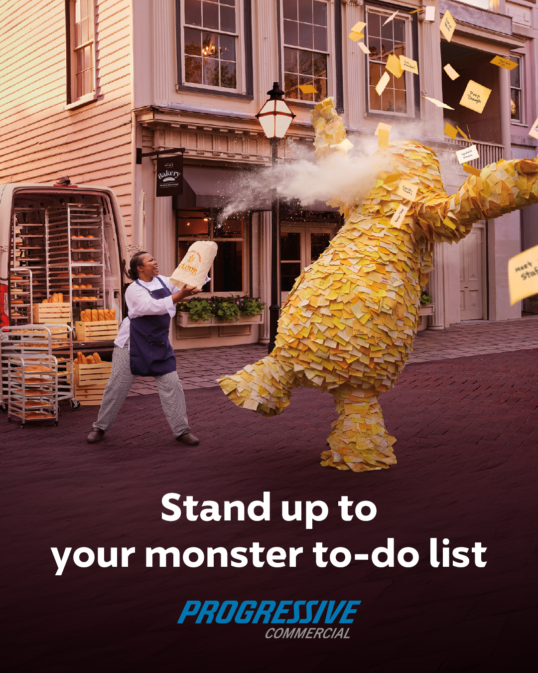 Progressive Small Business Insurance Facebook ad: Quote commercial insurance