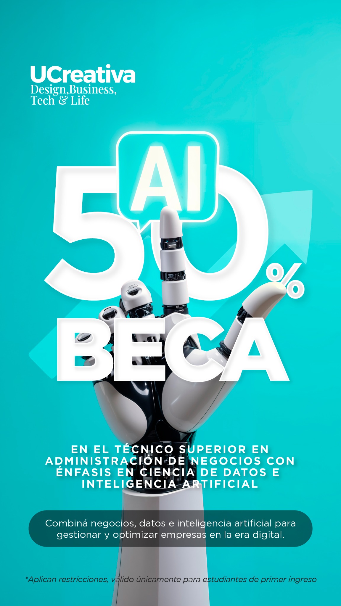 Universidad Creativa Facebook ad from Feb 26, 2026