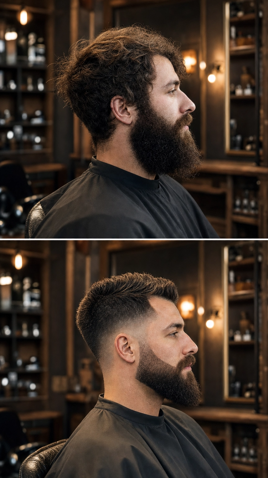 Bro Code Barbershop Facebook ad