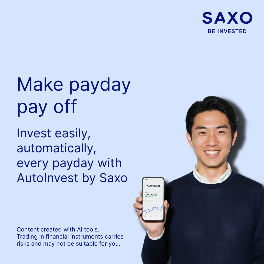 Saxo Singapore Facebook ad
