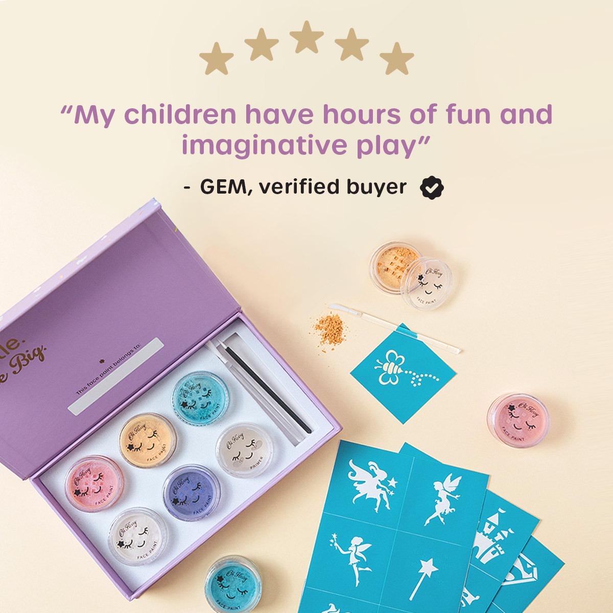 Oh Flossy Kids Makeup Facebook ad