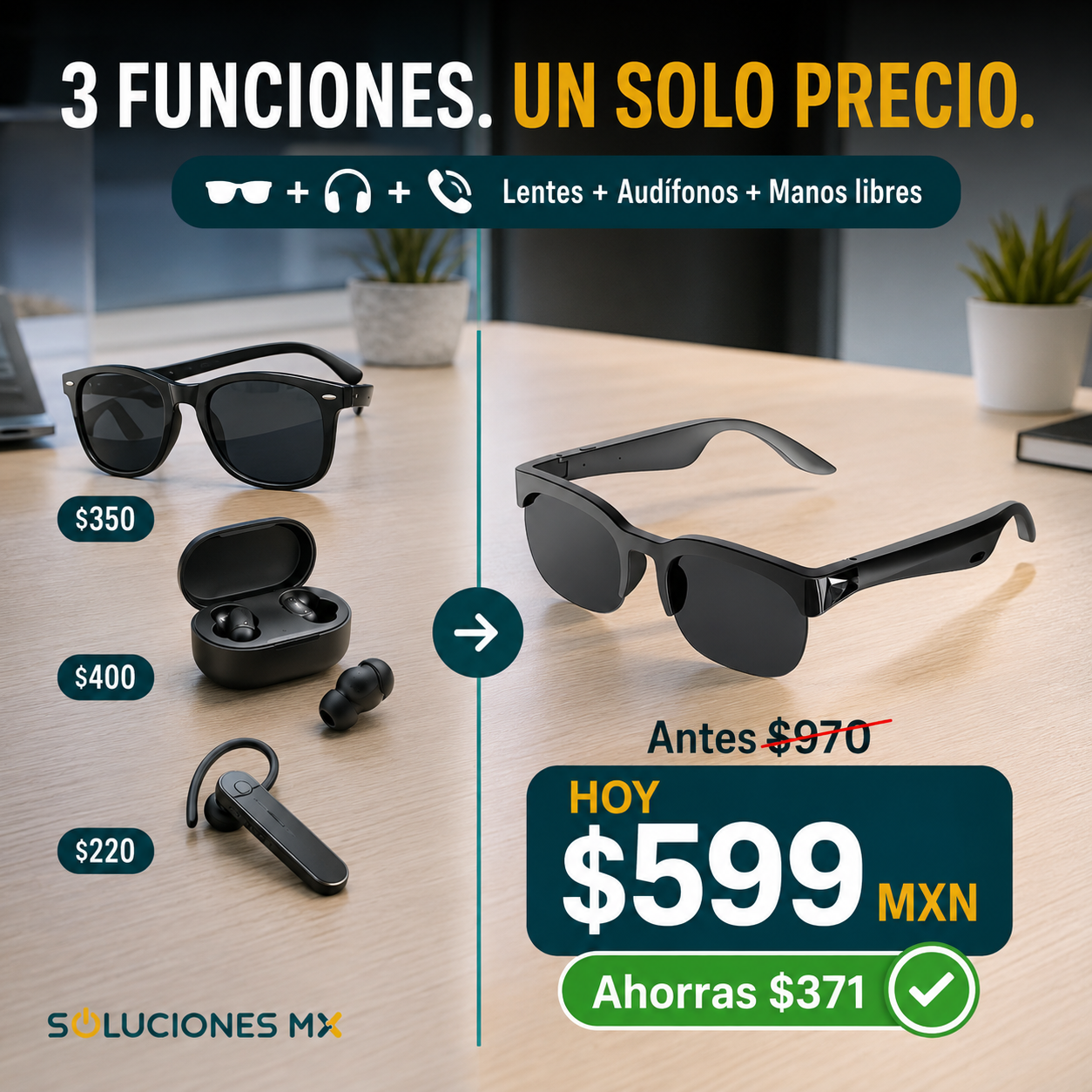 Soluciones MX Facebook ad: Se ven normales. No lo son.