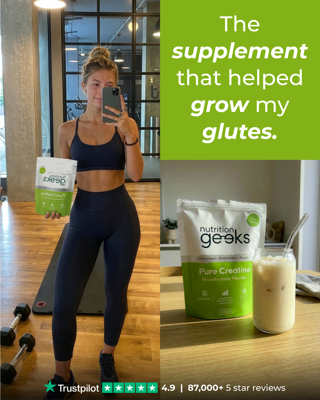 Nutrition Geeks Facebook ad