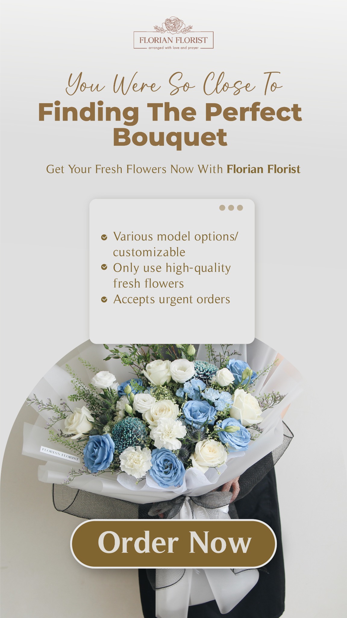 Florian Florist Facebook ad from Aug 29, 2024