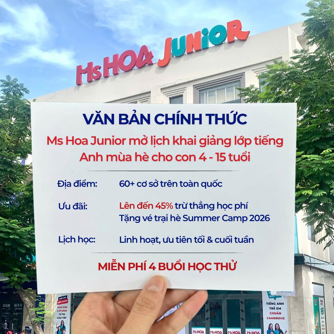 Ms Hoa Junior Facebook ad