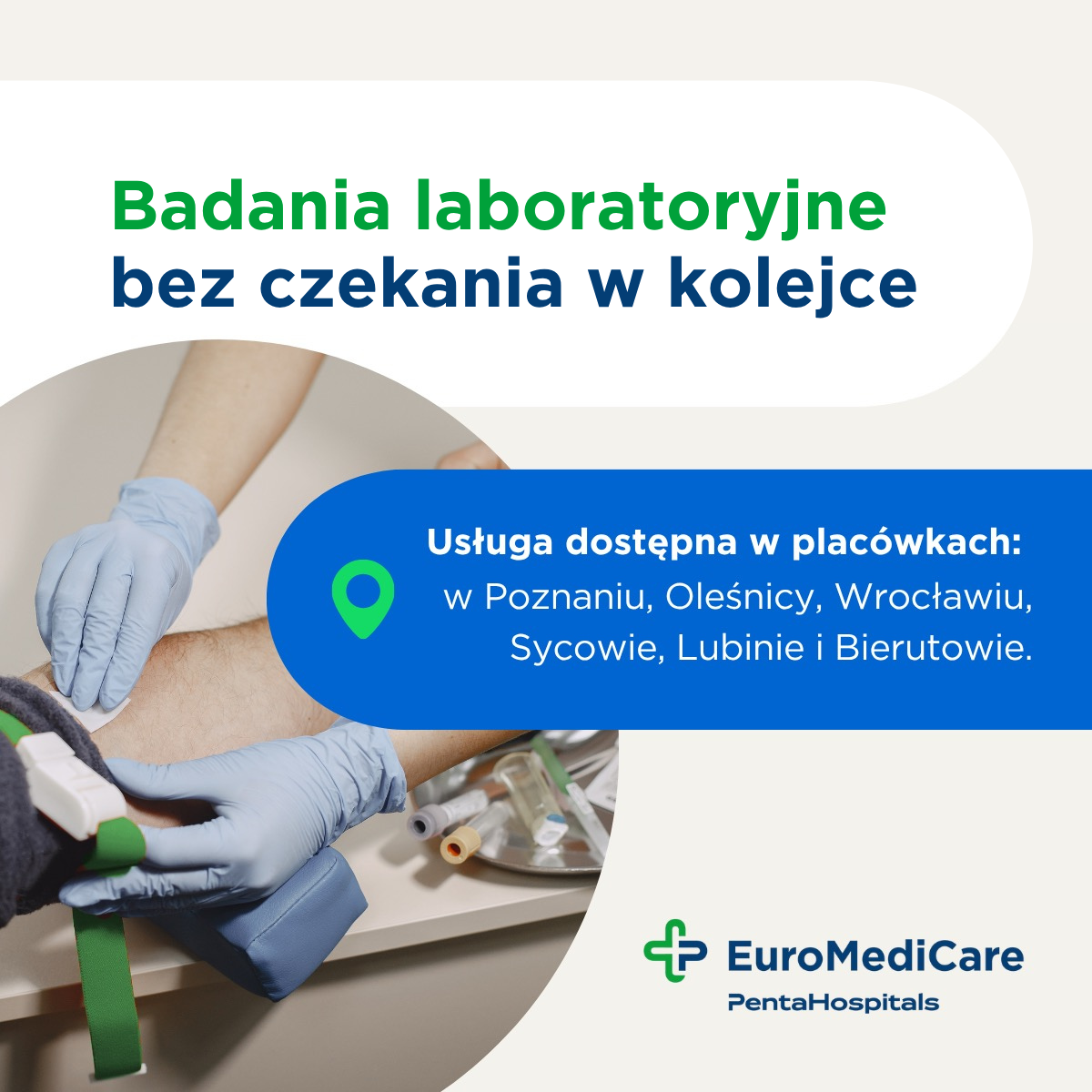 Penta Hospitals Polska Przychodnie Facebook ad: Pakiet Badań Laboratoryjnych